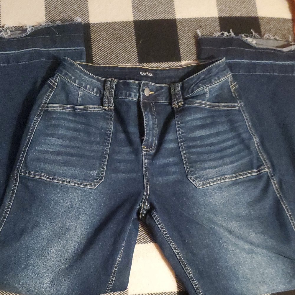 Flare Wide Leg Jeans
